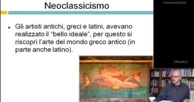 Neoclassicismo – Videolezioni di Letteratura dell’Ottocento – 29elode