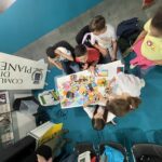 Gli studenti delle Scuole dell'Arca e dell'Istituto comprensivo di Pianezza al Salone del Libro di Torino (foto ed. 2024)