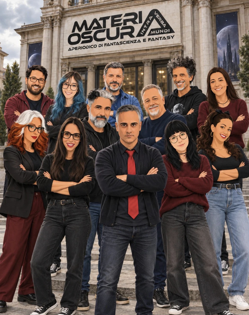 FILA IN ALTO, DA SINISTRA A DESTRA: ALESSANDRO MAZELLI, CAMILLA COSMELLI, CLAUDIO PASQUA, CORRADO D’ANGELO, GIULIA ABBATEAL CENTRO: GIULIANO OLIVOTTO, GUALTIERO FERRARI
FILA IN BASSO: GIULIA VISIOLI, ISABEL GIACOMELLI, CLAUDIO SECCI, MARIASOLE MAGLIONE, PAMELA BOIOCCHI
REDAZIONE